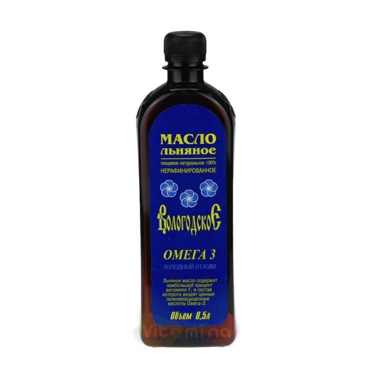 Масло льняное Вологодское