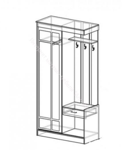 Набор мебели для прихожей "Парма"