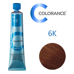 Goldwell Colorance 6K - Тонирующая крем-краска Медный бриллиант 60 мл