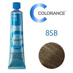 Goldwell Colorance 8SB - Тонирующая крем-краска Cеребристый блондин 60 мл