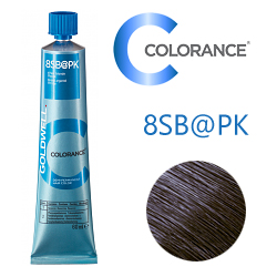 Goldwell Colorance 8SB@PK - Тонирующая крем-краска Блонд с перламутровым сиянием 60 мл