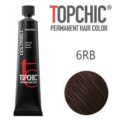 Goldwell Topchic 6RB - Стойкая краска для волос - Красный бук темный русый 60 мл.