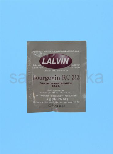 Винные дрожжи Lalvin "Bourgovin RC212", 5 г