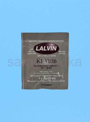 Винные дрожжи Lalvin "K1-V1116", 5 г