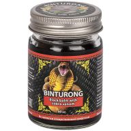 Бальзам черный для тела с ядом кобры | Black Balm with Cobra Venom | 50 г | Binturong