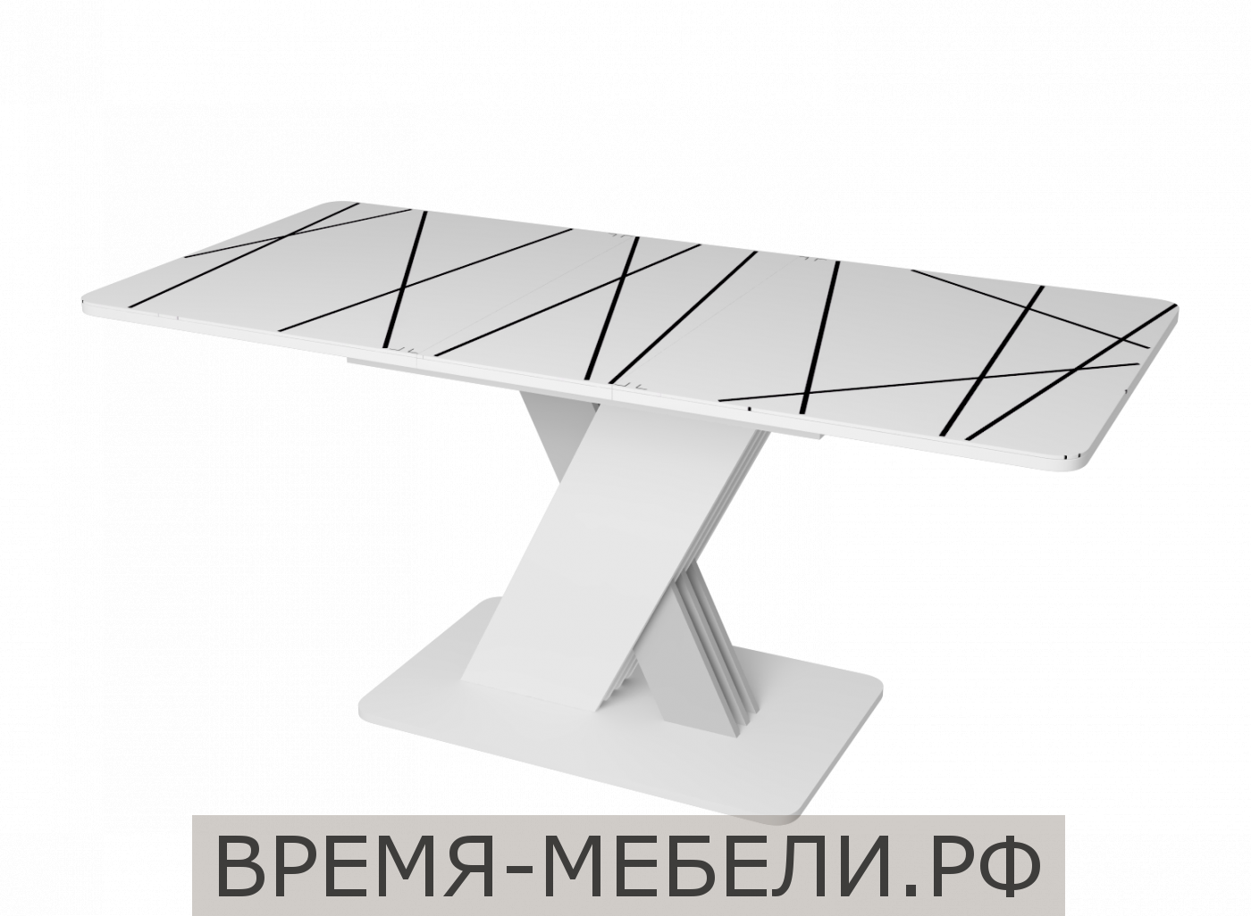 Стол обеденный Токио-Х раздвижной