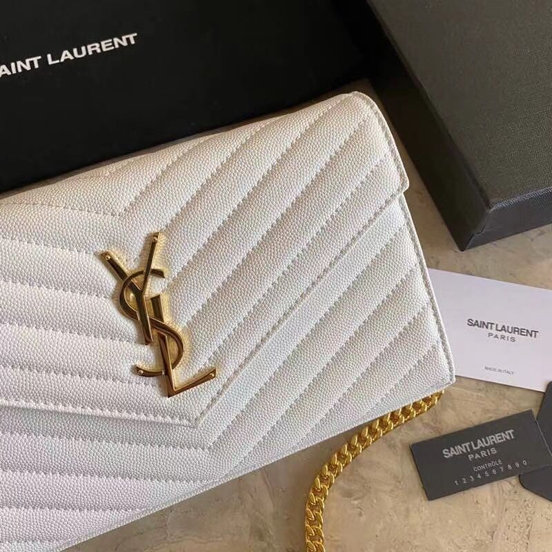 Клатч Saint Laurent 22,5x14,4x4 cm