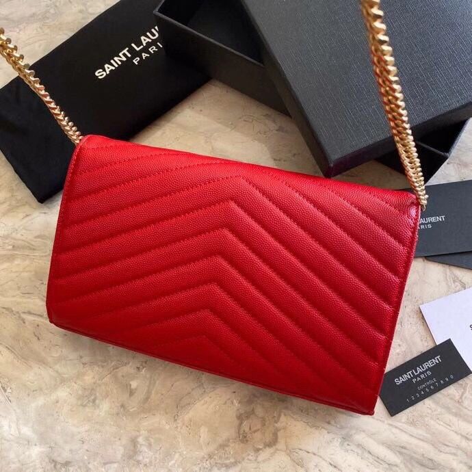 Клатч Saint Laurent 22,5x14,4x4 cm