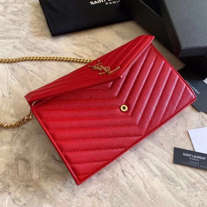 Клатч Saint Laurent 22,5x14,4x4 cm