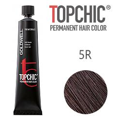 Goldwell Topchic 5R - Стойкая краска для волос - Красное дерево  60 мл.