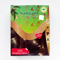 Краска для волос на основе хны | Благородная бронза (Натуральный темный блонд) | 60 г | Sangam Herbals