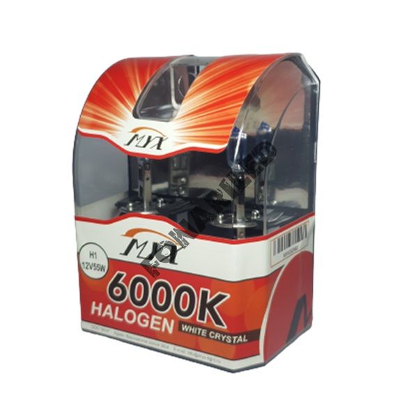 Галогеновые лампы H1 12V 55W 6000K