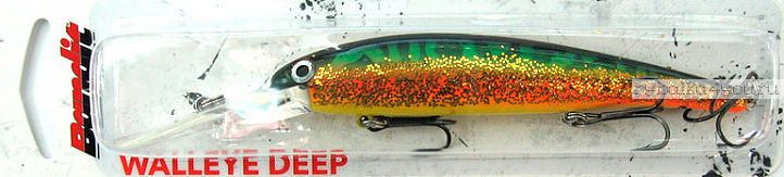 Воблер Bandit Walleye Deep 120 мм / 17,5 гр /Заглубление: до 8,1м / цвет: OL114