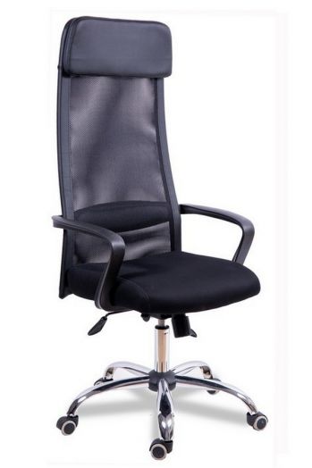 Кресло для руководителя МГ-17 ХРОМ