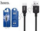 Кабель USB - Type-C HOCO X14 Times speed, 1.0м, круглый, 2A, ткань, чёрный