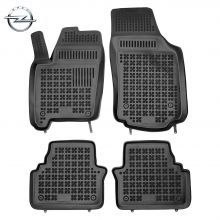 Коврики Opel Meriva A от 2003 - 2010 в салон резиновые Rezaw Plast (Польша) - 4 шт.