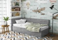 Кровать Аланд с 1 спинкой, любые размеры