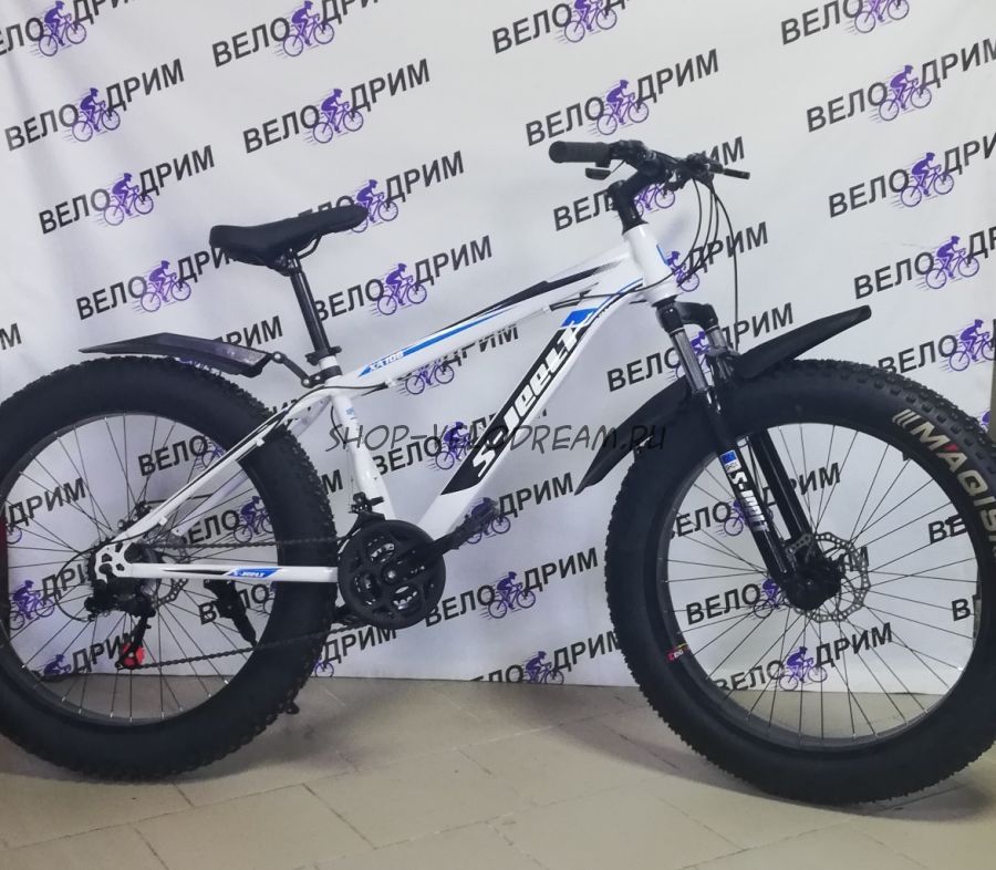 Велосипед 26" New ФЭТБАЙК SJeelt белый Велосипед 26" New ФЭТБАЙК SJeelt белый