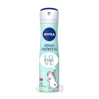 Nivea Дезодорант-антиперспирант спрей Nivea LOVE "Be Unique" Яркая свежесть, 150 мл.