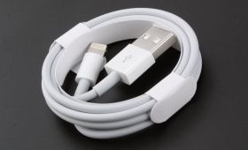 Кабель USB-Lightning 1 метр для iPhone, оригинальный чип