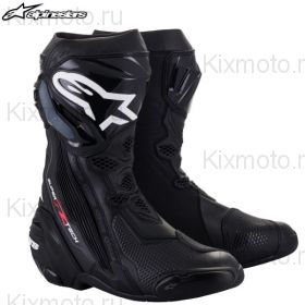 Мотоботы Alpinestars Supertech R, Чёрные