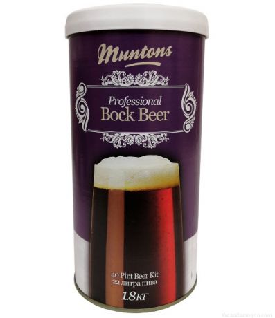 Солодовый экстракт Muntons Bock Beer, 1,8 кг