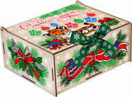 Шкатулка Тигренок 800 грамм