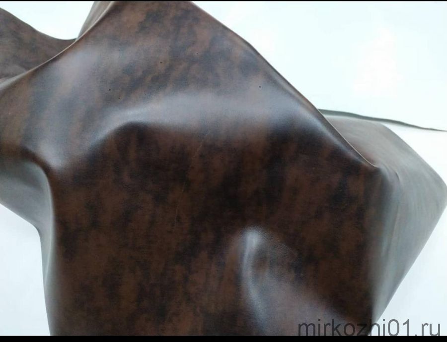 Кожа Облако Коричневый-Черный