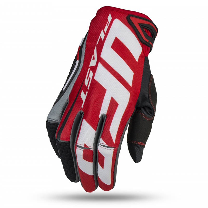UFO Blaze Glove Red перчатки для мотокросса, красные