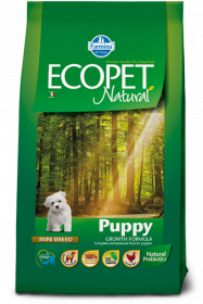 Ecopet Natural Puppy Mini (Экопет Нэчурал для щенков мелких пород с курицей)