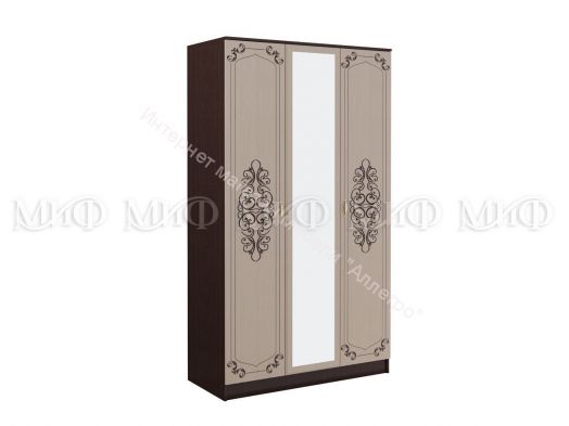 Шкаф  Жасмин 3-х створчатый с зеркалом