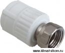 Муфта комбинированная с накидной гайкой 20*3/4"  ВР