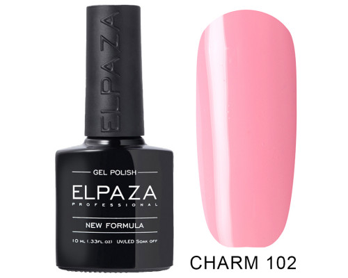 ELPAZA ГЕЛЬ-ЛАК  Charm 102 Розовые грёзы (Розовый) 10 мл