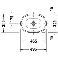 Duravit Luv 037980, схема 1