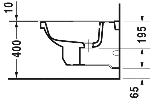 Биде Duravit подвесное серия 1930 026610 ФОТО