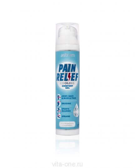 Обезболивающий охлаждающий комфорт-гель pain relief (AIN RELIEF cooling comfort gel)  Astrum (Аструм) 94 г