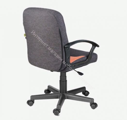 Кресло "Вейтон Home ультра" (Оранжевый/Серый/Чёрный)