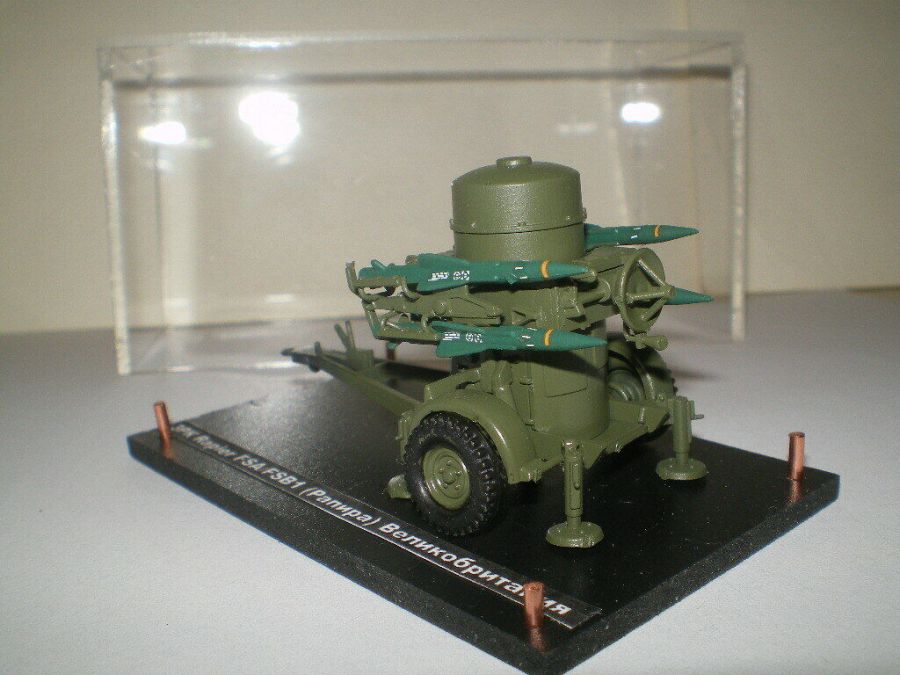 Британский ЗРК Rapier (Рапира)  FSA/FSB1 в масштабе 1/72