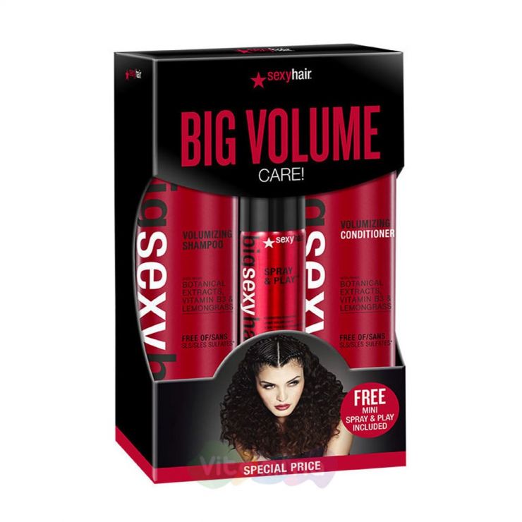 SEXY HAIR Набор для волос "Голливудский объем"
