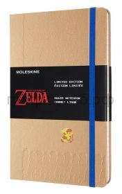 Книжка зап.Moleskine Large THE LEGEND OF ZELDA линейка бежевый LEZDQP060A