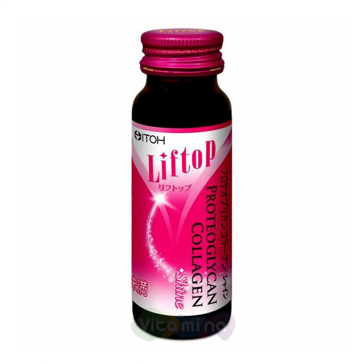 ITOH Liftop Proteoglycan Collagen Эликсир молодости (Жидкий коллаген), 3 шт по 50 мл