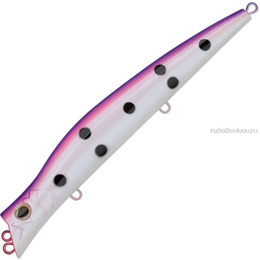 Воблер Strike Pro Darter-R Queen JL-152F 130 мм / 17,5 гр / Заглубление: 0,1 - 0,2 м / цвет: C457F