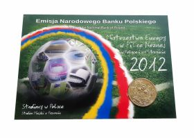 Польша 2 злотых - СТАДИОНЫ Евро-2012 (Стадион Познань), ОФИЦИАЛЬНЫЙ ВЫПУСК Msh
