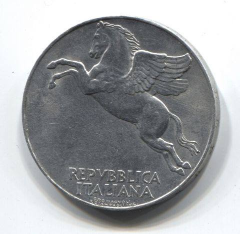 10 лир 1950 Италия AUNC