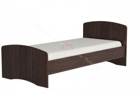 Кровать "Фант 4" с 2-мя фигурными спинками