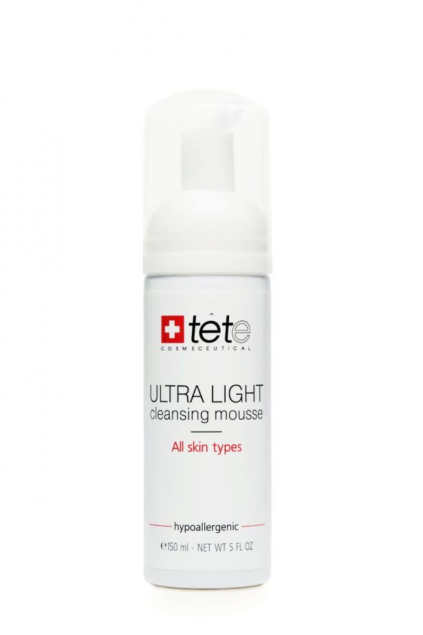 Ультра легкий мусс для умывания (Ultra Light Cleansing Mousse) Tete cosmeceutical (Тете косметик) 150 мл