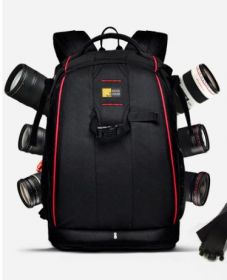 Фоторюкзак для фотоаппарата Canon Nikon черный