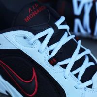 Nike Air Monarch IV White Black Red