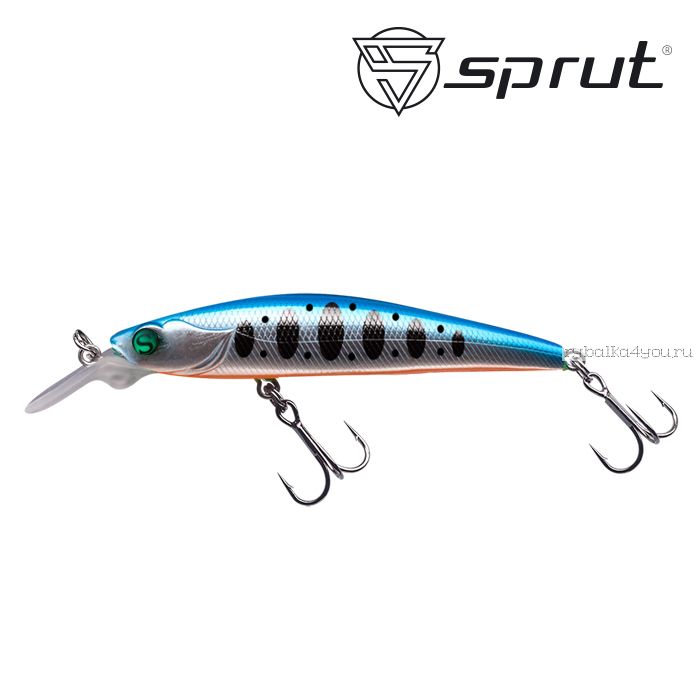 Воблер Sprut Anko Minnow 65SP  65 мм / 4 гр / Заглубление: 0,3-0,8 м / цвет: SBTR