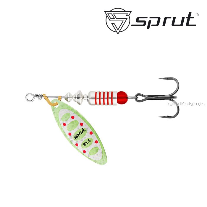 Блесна Вращающаяся "Sprut" Atra Spinner #1,5 (6g/LS)